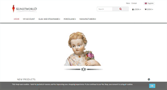 Desktop Screenshot of kunstworld-shop.com